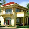 Row Houses, Bunglows, Bungalows, exterior designing of house