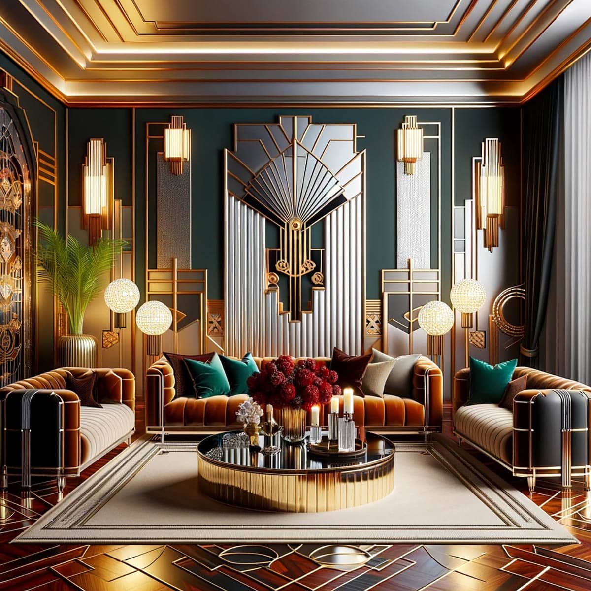 art deco room