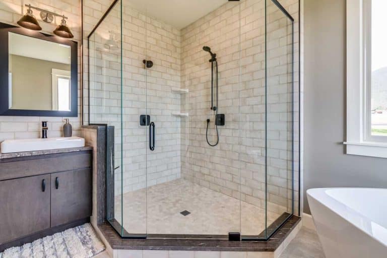 Brick Shower Wall (10 Types & Exciting Bathroom Designs)