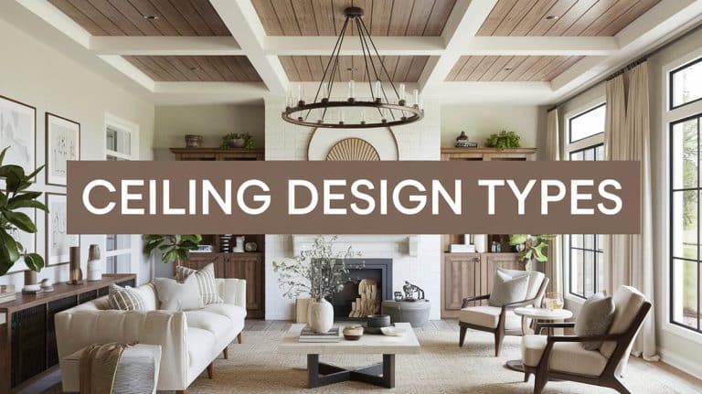 12 Ceiling Design Types (Popular Ideas)