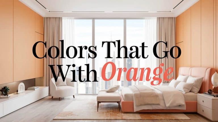Colors That Go With Orange (Interior Design Ideas)