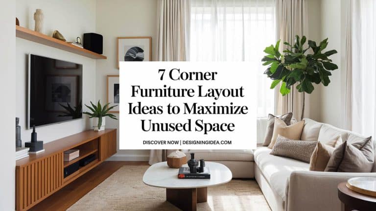 7 Corner Furniture Layout Ideas To Maximize Unused Space