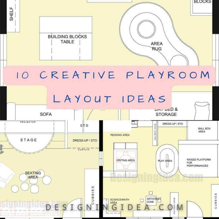 10 Creative Playroom Layout Ideas for Different Floor Plans