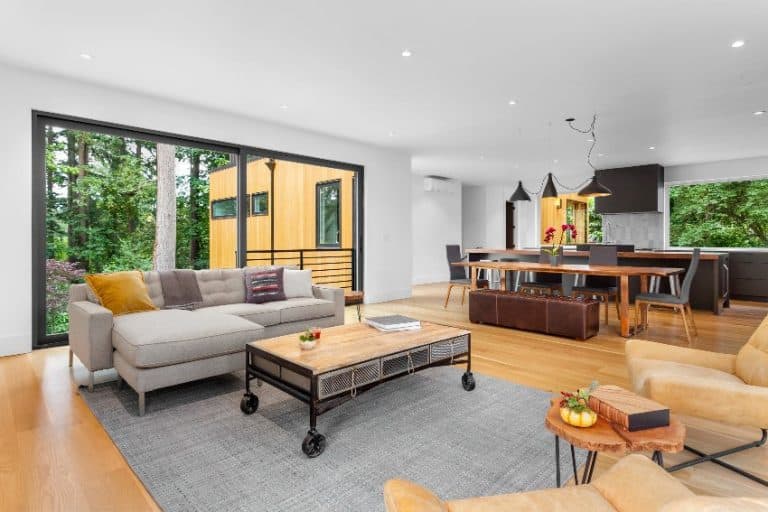 How To Get A Farmhouse Industrial Living Room Style