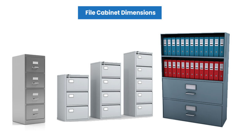 File Cabinet Dimensions (Types & Sizes)