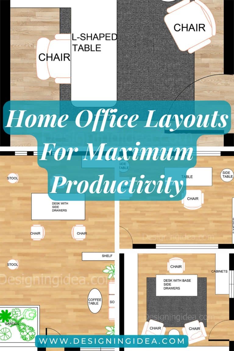 10 Home Office Layouts For Maximum Productivity