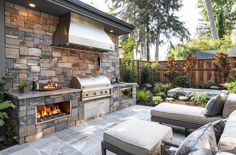 25 Stunning Outdoor Kitchen Backsplash Ideas