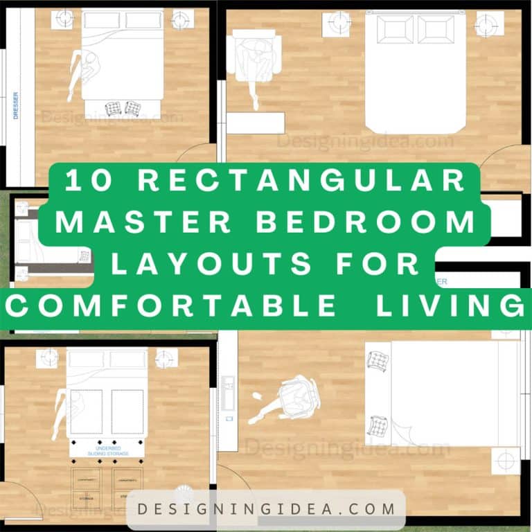 10 Rectangle Master Bedroom Layout Ideas For Comfortable Living