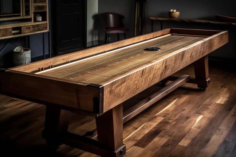 Standard Shuffleboard Dimensions And Space Needed